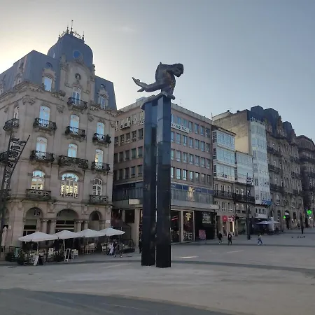 Apartamento Pleno Centro, Terraza, Principe, 5 Min Casco Vello Y Estación Ave *