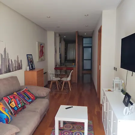 Pleno Centro, Terraza, Principe, 5 Min Casco Vello Y Estación Ave Apartamento