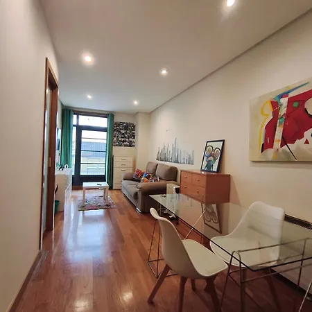 Appartement Pleno Centro, Terraza, Principe, 5 Min Casco Vello Y Estacion Ave