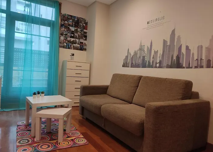 Pleno Centro, Terraza, Principe, 5 Min Casco Vello Y Estación Ave Apartamento Vigo