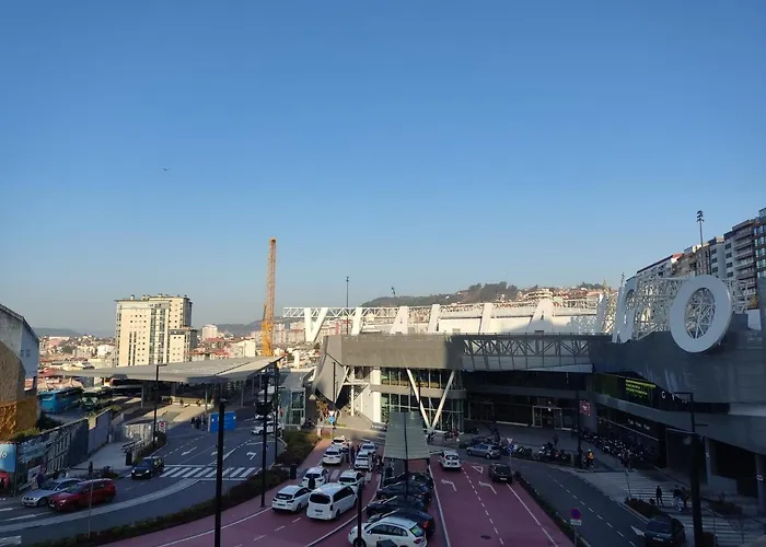 Pleno Centro, Terraza, Principe, 5 Min Casco Vello Y Estación Ave Apartamento Vigo