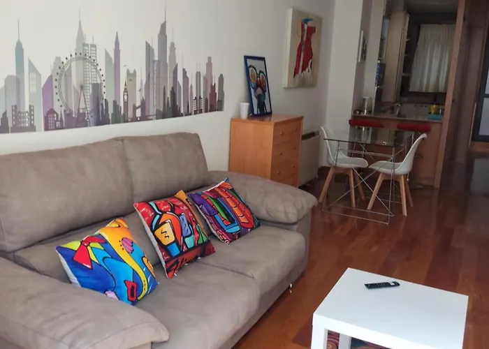 Apartamento Pleno Centro, Terraza, Principe, 5 Min Casco Vello Y Estación Ave Vigo