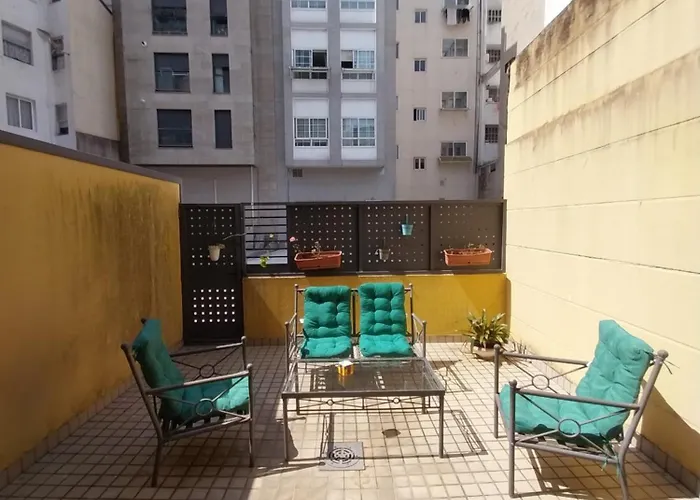 Apartamento Pleno Centro, Terraza, Principe, 5 Min Casco Vello Y Estación Ave